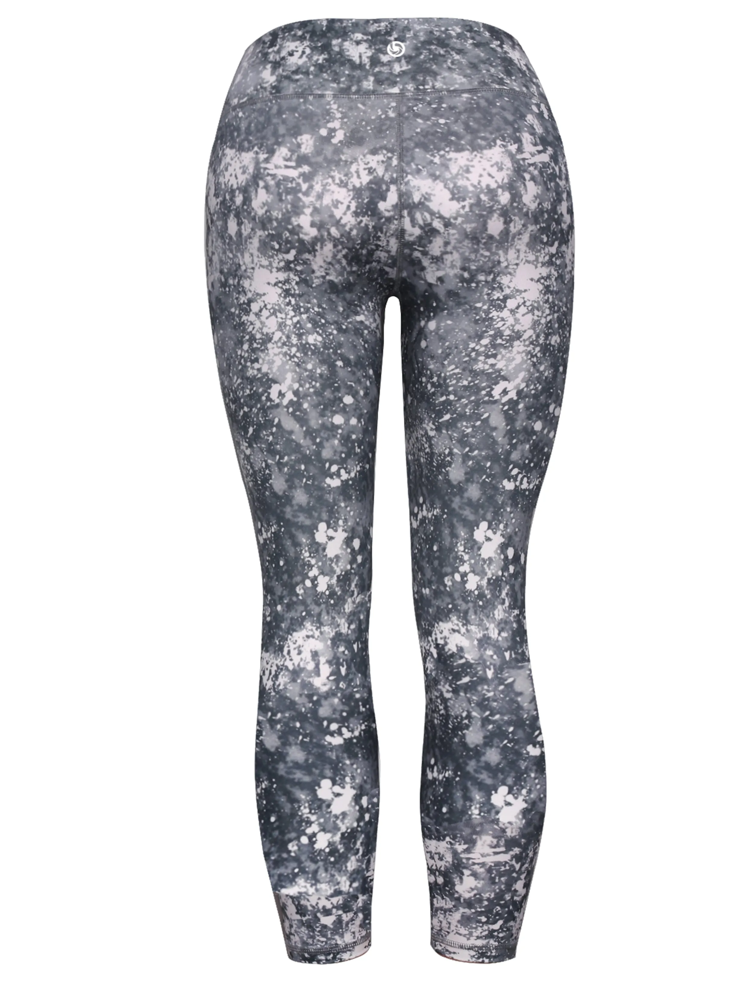 22" Printed Plus Size Pants LIME_Plus Size