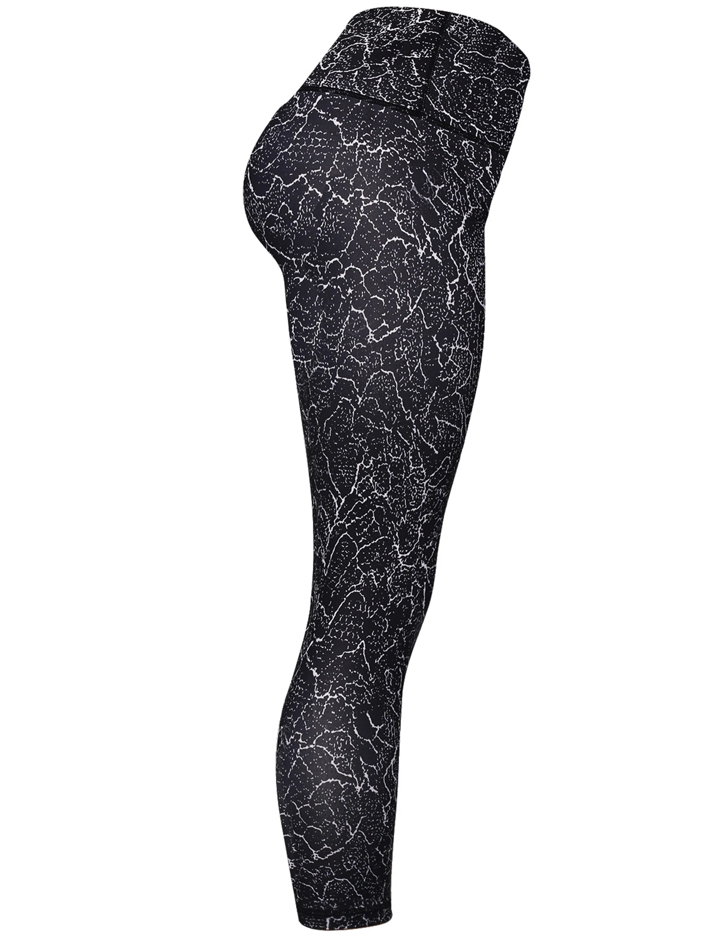 22" Printed yogastudio Pants CRACK_yogastudio