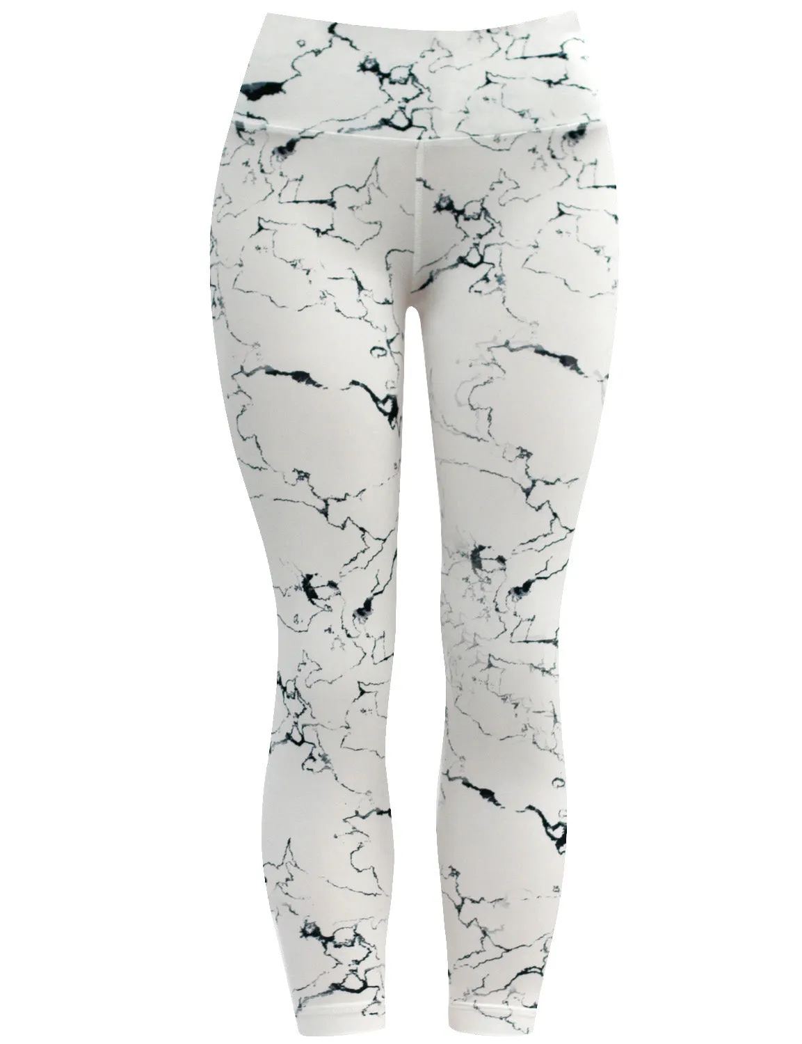 22" Printed yogastudio Pants WHITETHUNDER_yogastudio