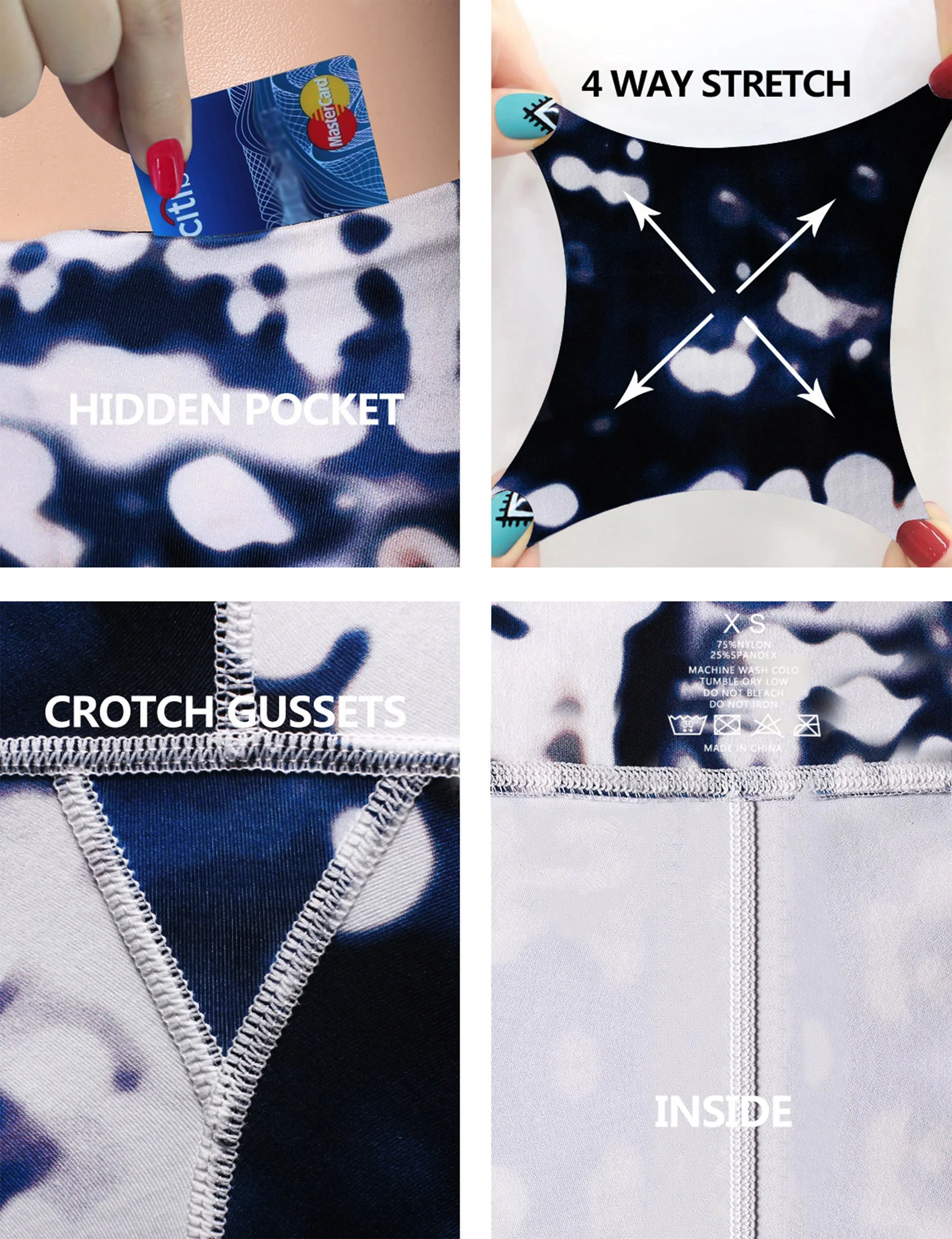26" Printed Plus Size Pants NIGHTSCAPE_Plus Size