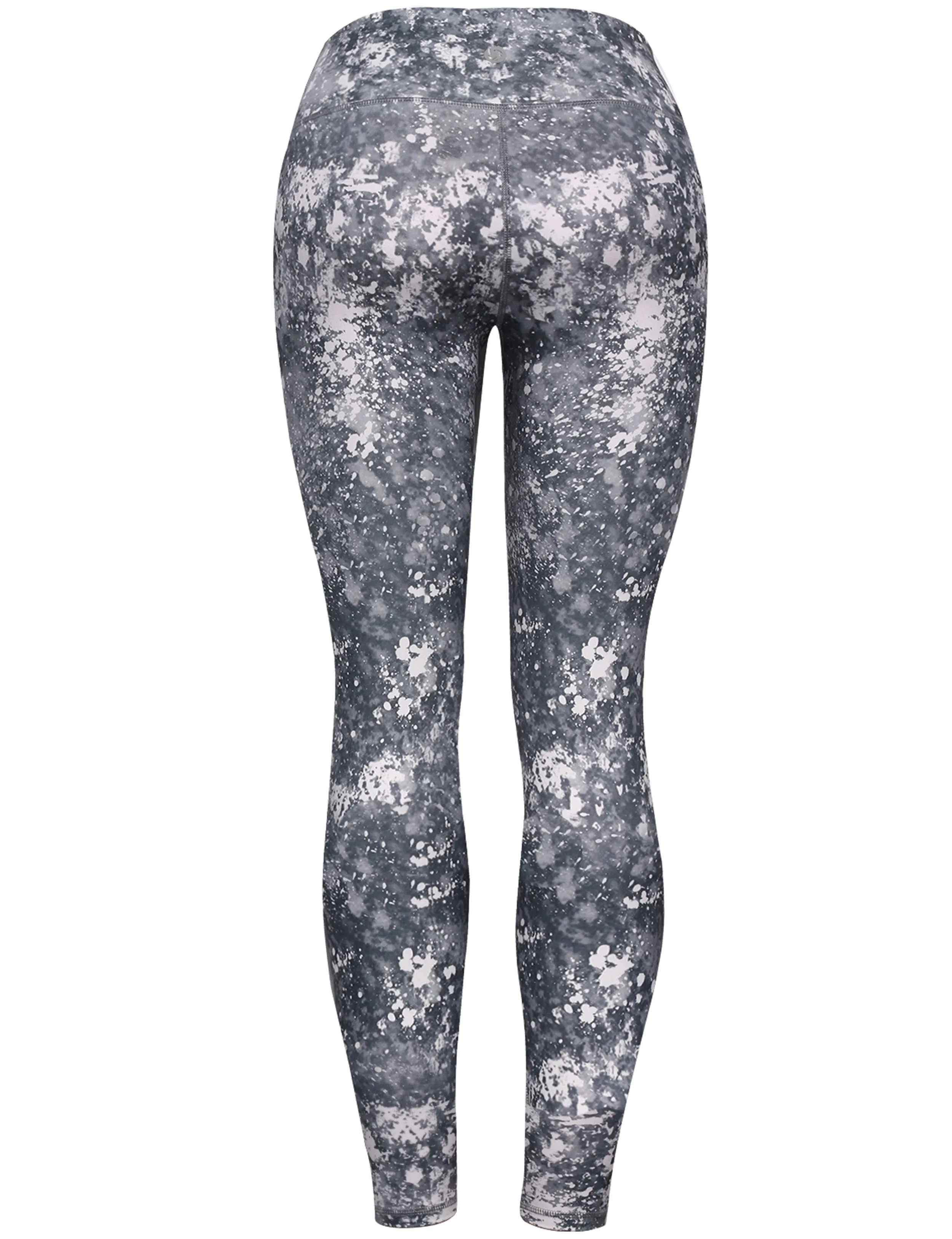 26" Printed yogastudio Pants LIME_yogastudio
