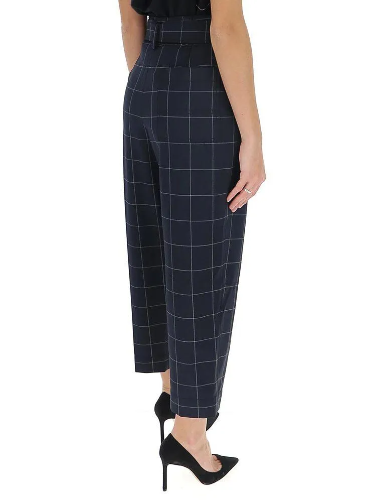 3.1 Phillip Lim Cropped Check Trousers