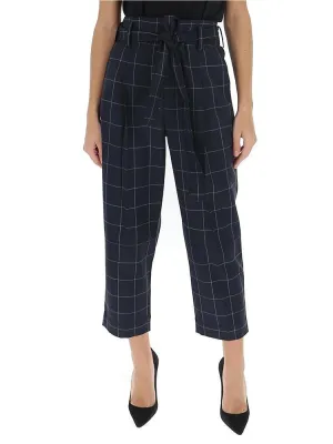 3.1 Phillip Lim Cropped Check Trousers