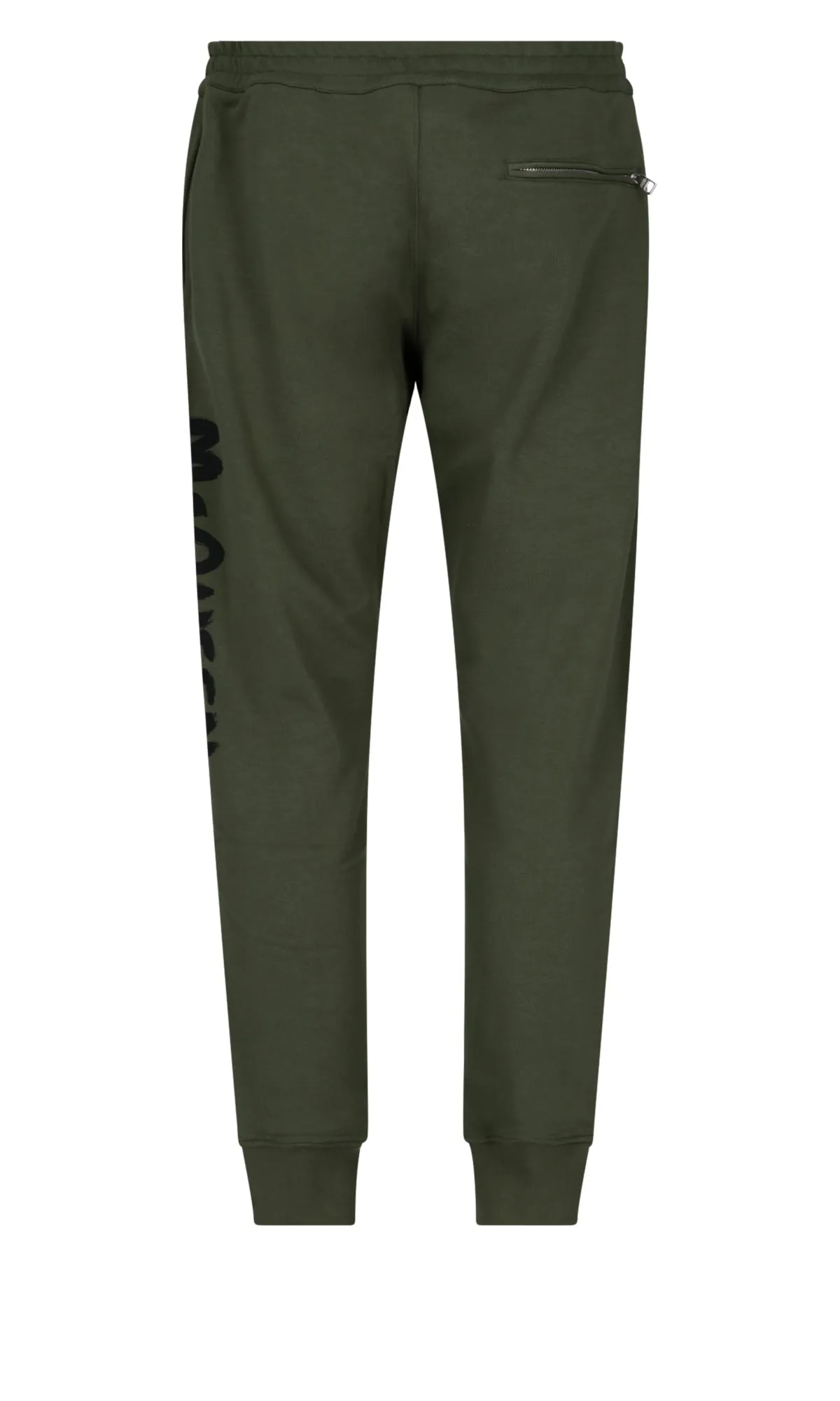 Alexander McQueen Logo Printed Slim Cut Track Trousers