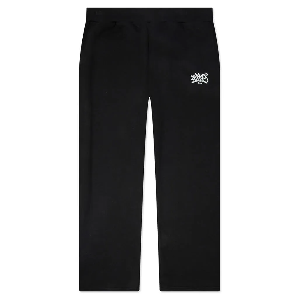 All City Open Hem Sweatpants - Black