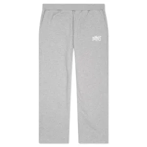 All City Open Hem Sweatpants - Heather Grey