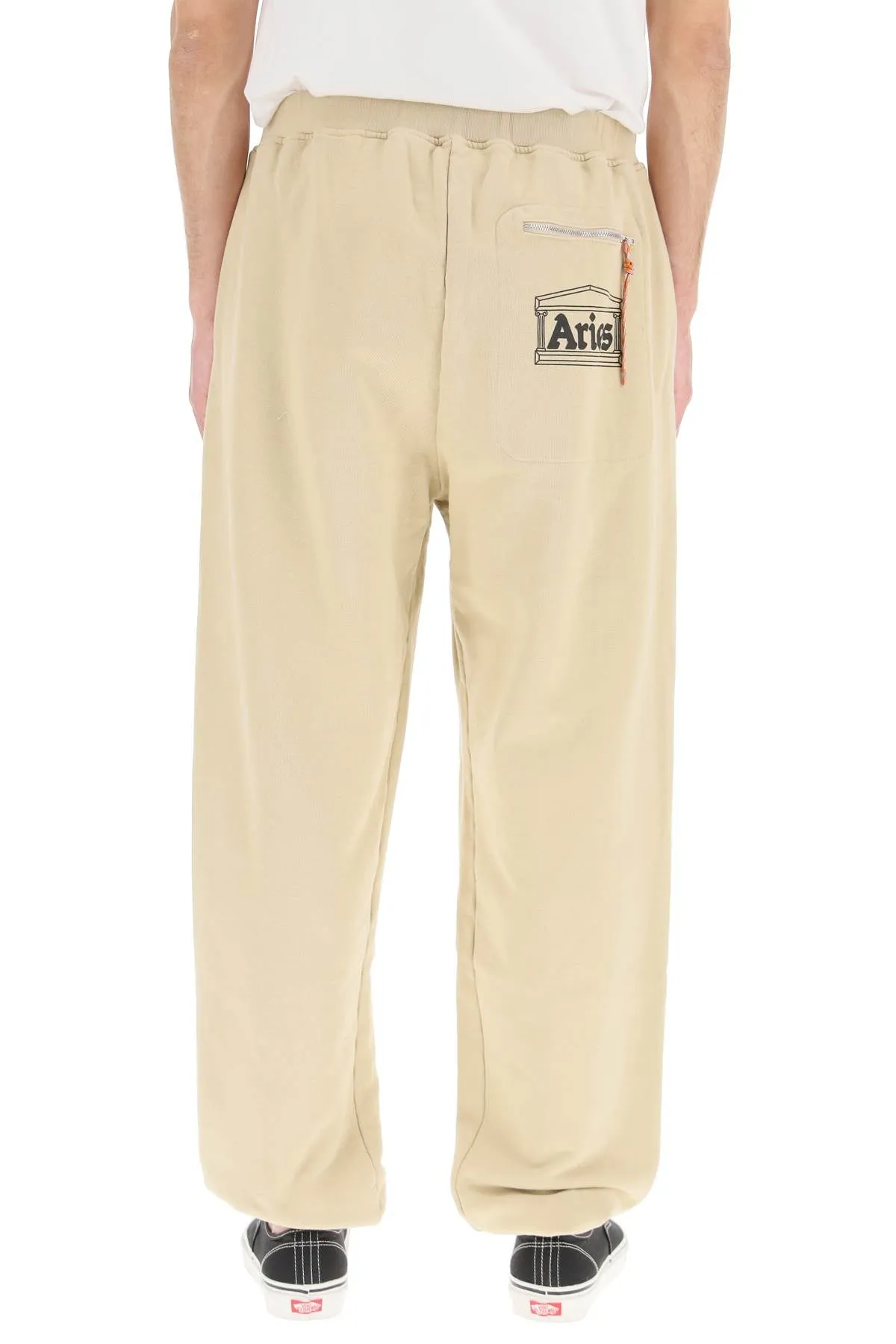 Aries Logo Printed Sweatpants