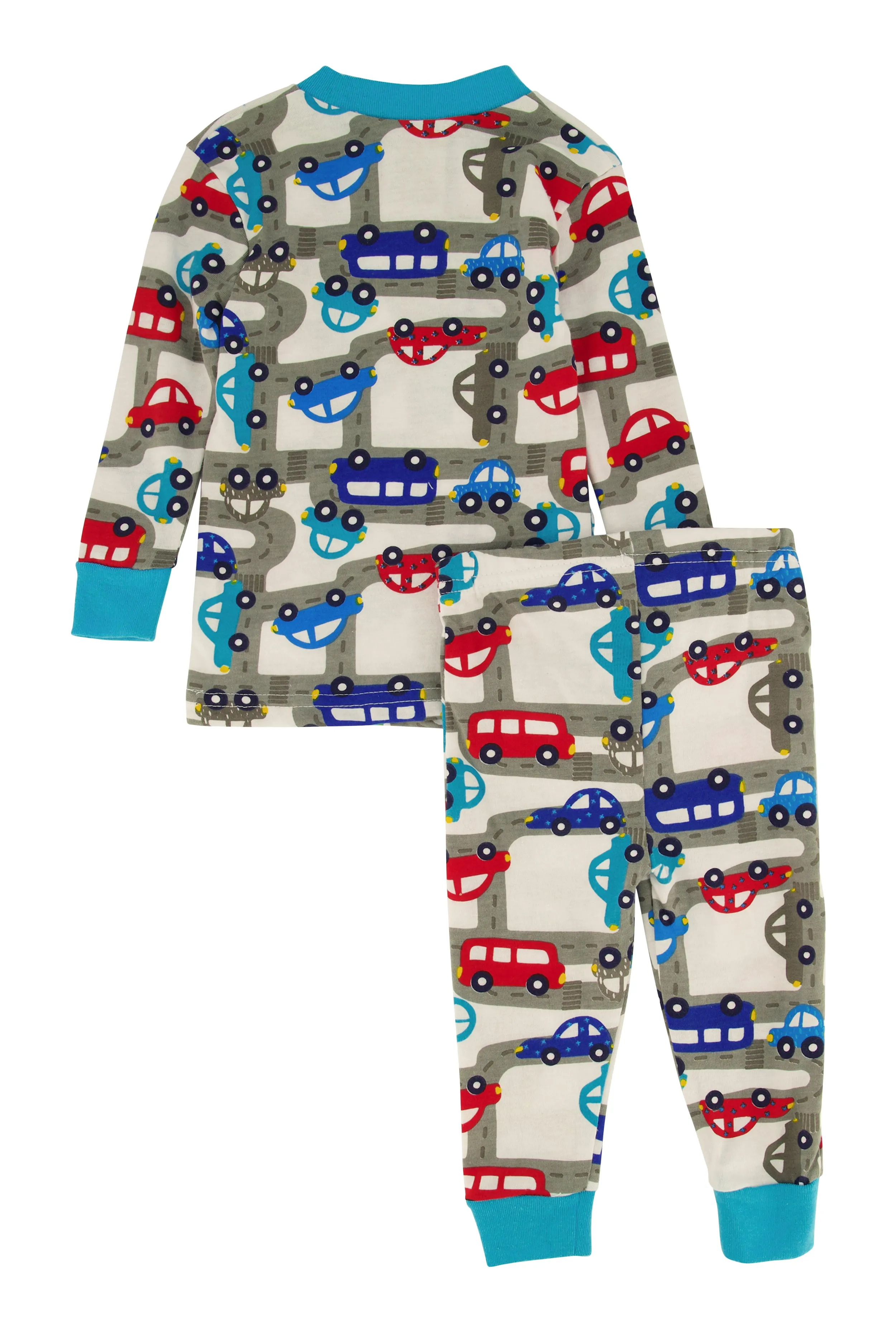 Baby Boys 12-24M Printed Pattern Pajama Top and Pants