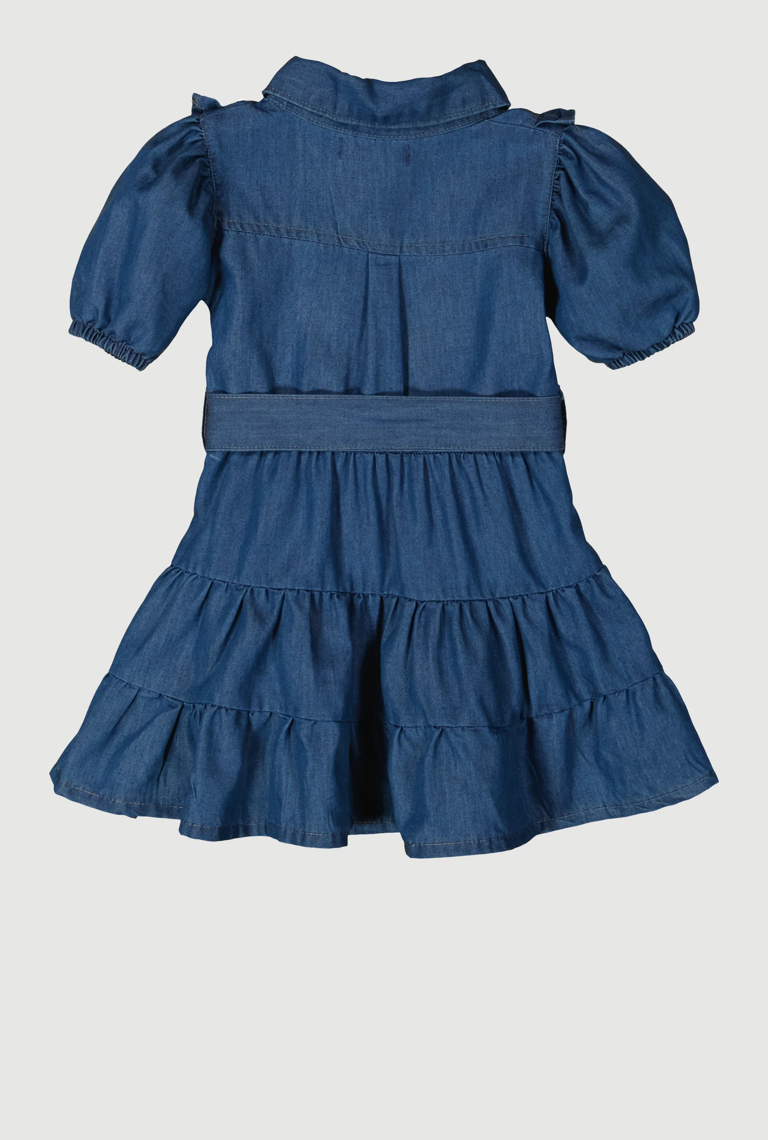 Baby Girls 12-24M Ruffle Detail Tiered Dress