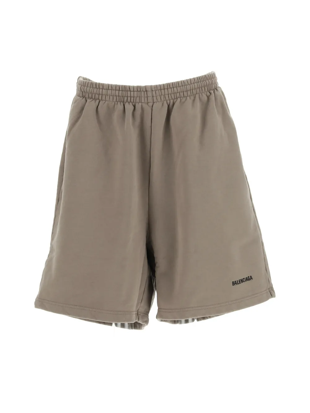 Balenciaga Logo Detailed Elastic Waist Shorts