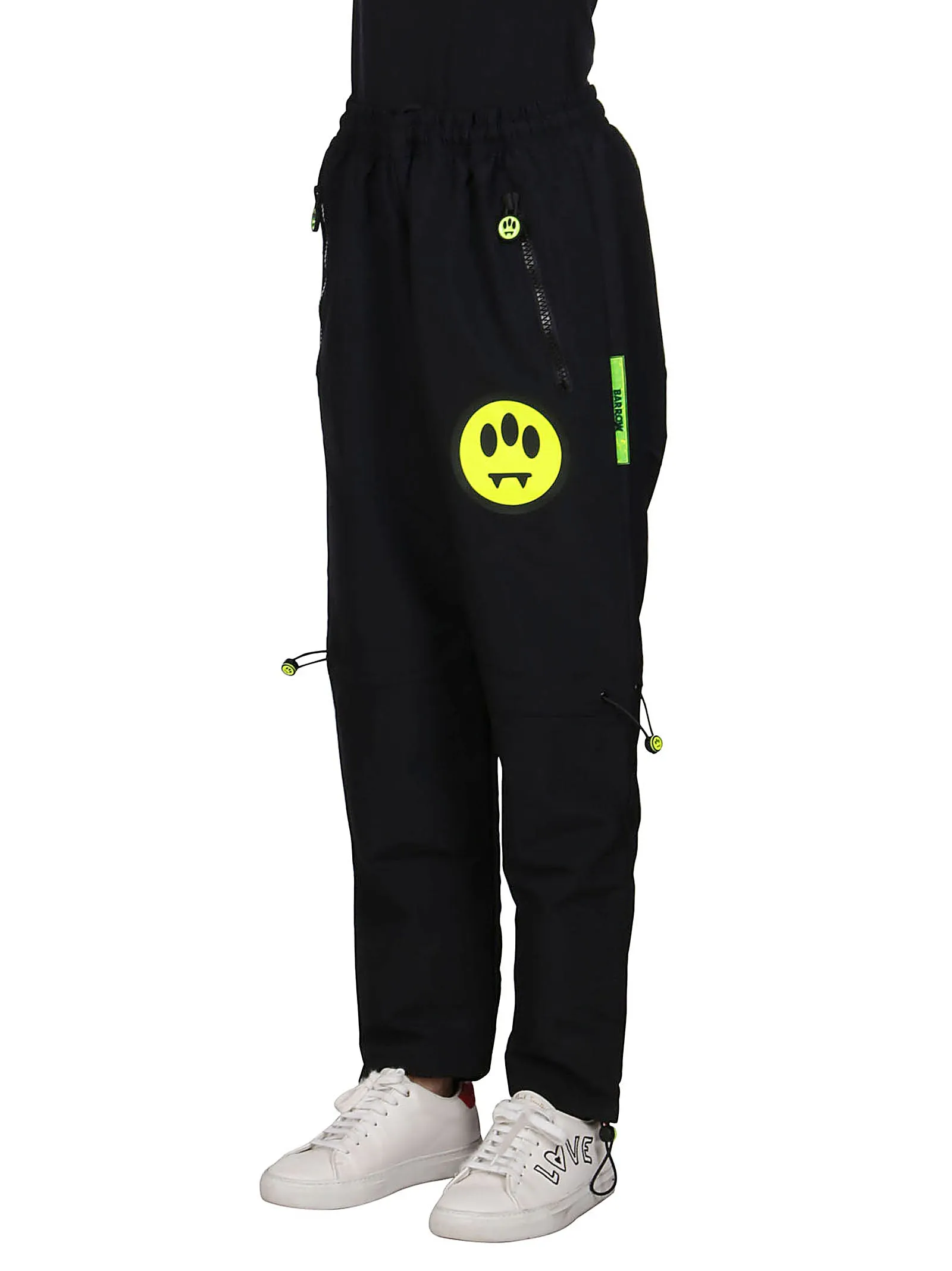 Barrow Smiley Printed Straight Leg Track Pants