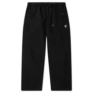 Belted C.S. Grosgrain Pant - Black
