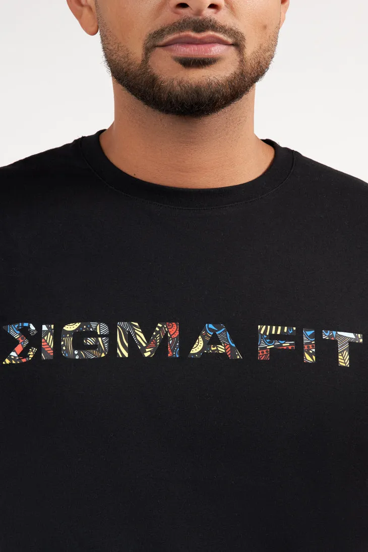 Black Afro T-shirt