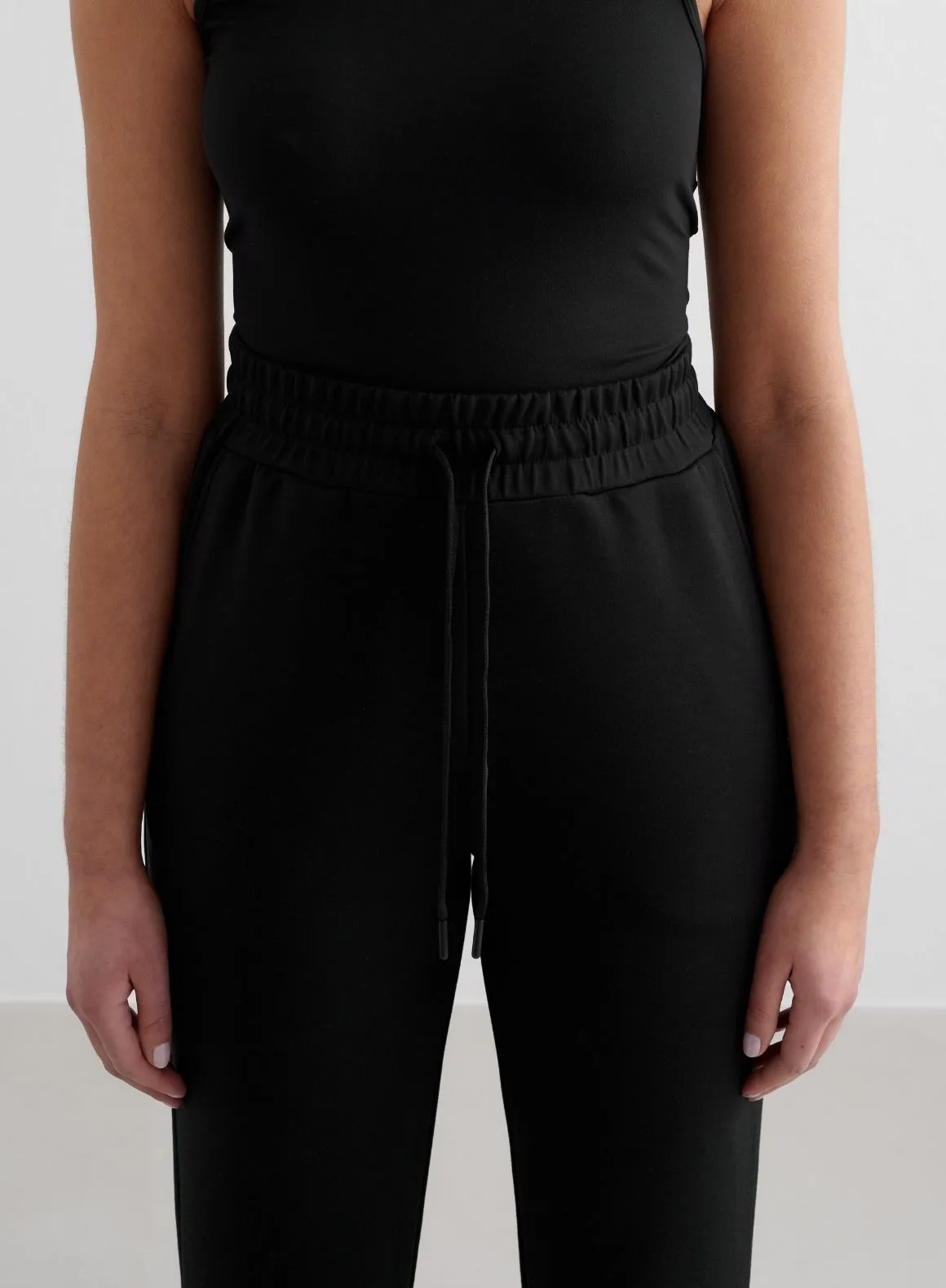 Black Comfy Modal Pants