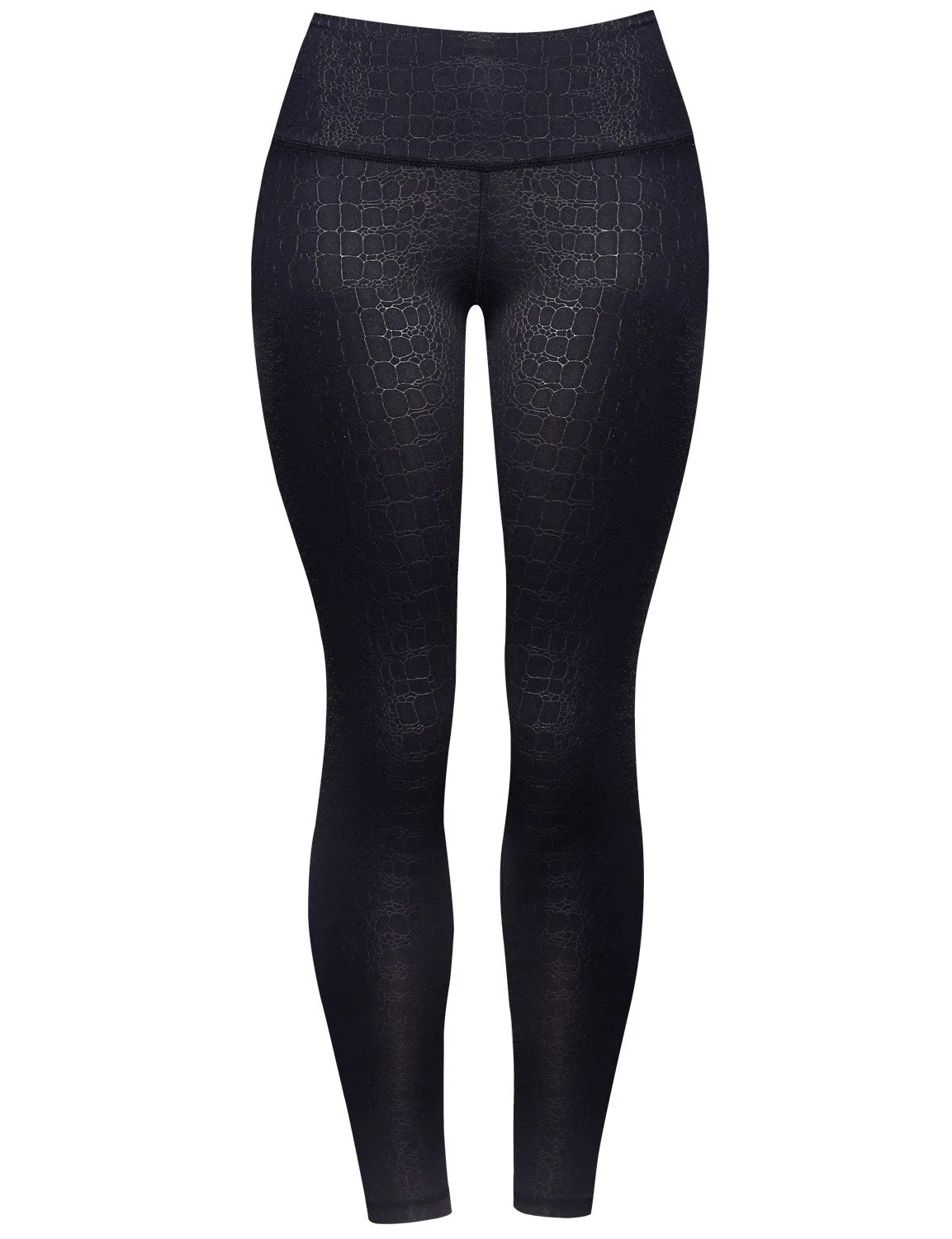 BUBBLELIME 78P/22S Embossed Pattern Yoga Pants 22" /26" inseam_yoga