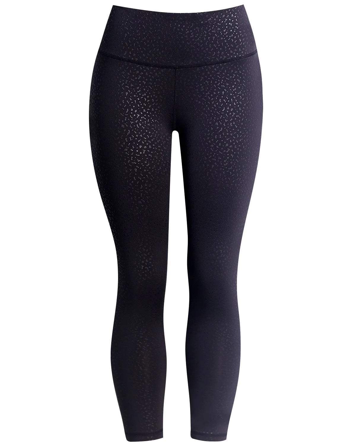BUBBLELIME 78P/22S Embossed Pattern Yoga Pants 22" /26" inseam_yoga