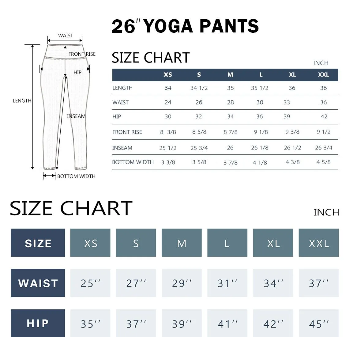 BUBBLELIME 78P/22S Embossed Pattern Yoga Pants 22" /26" inseam_yoga