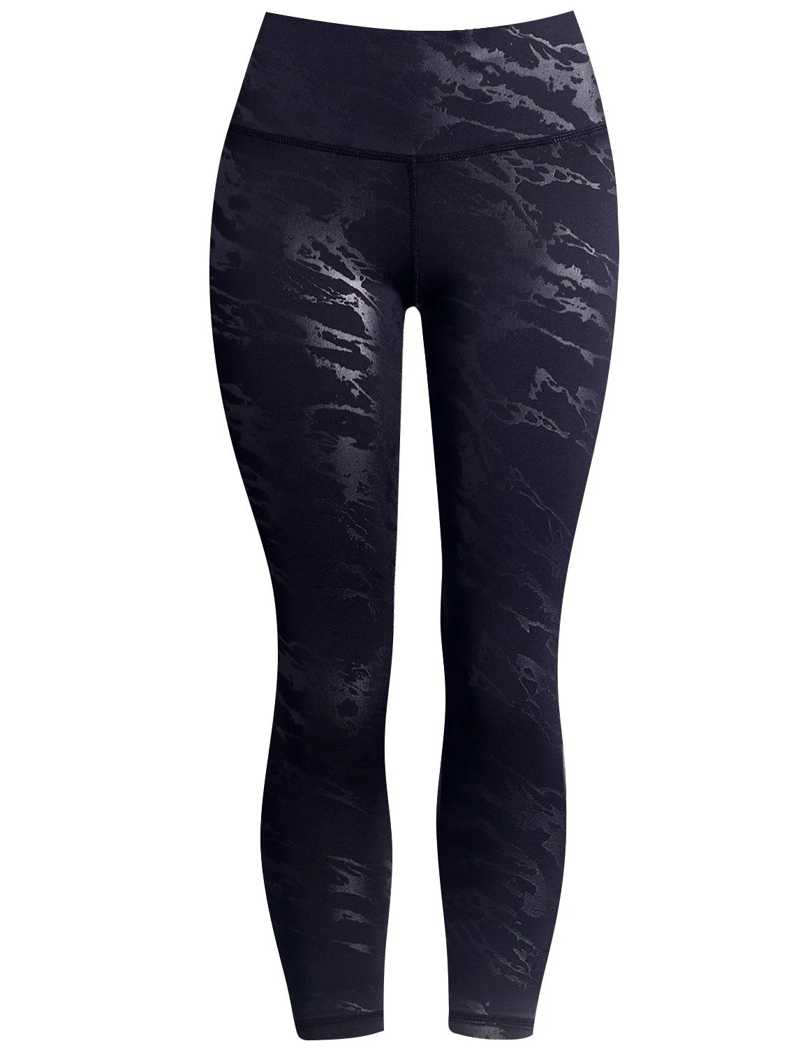 BUBBLELIME 78P/22S Embossed Pattern Yoga Pants 22" /26" inseam_yoga