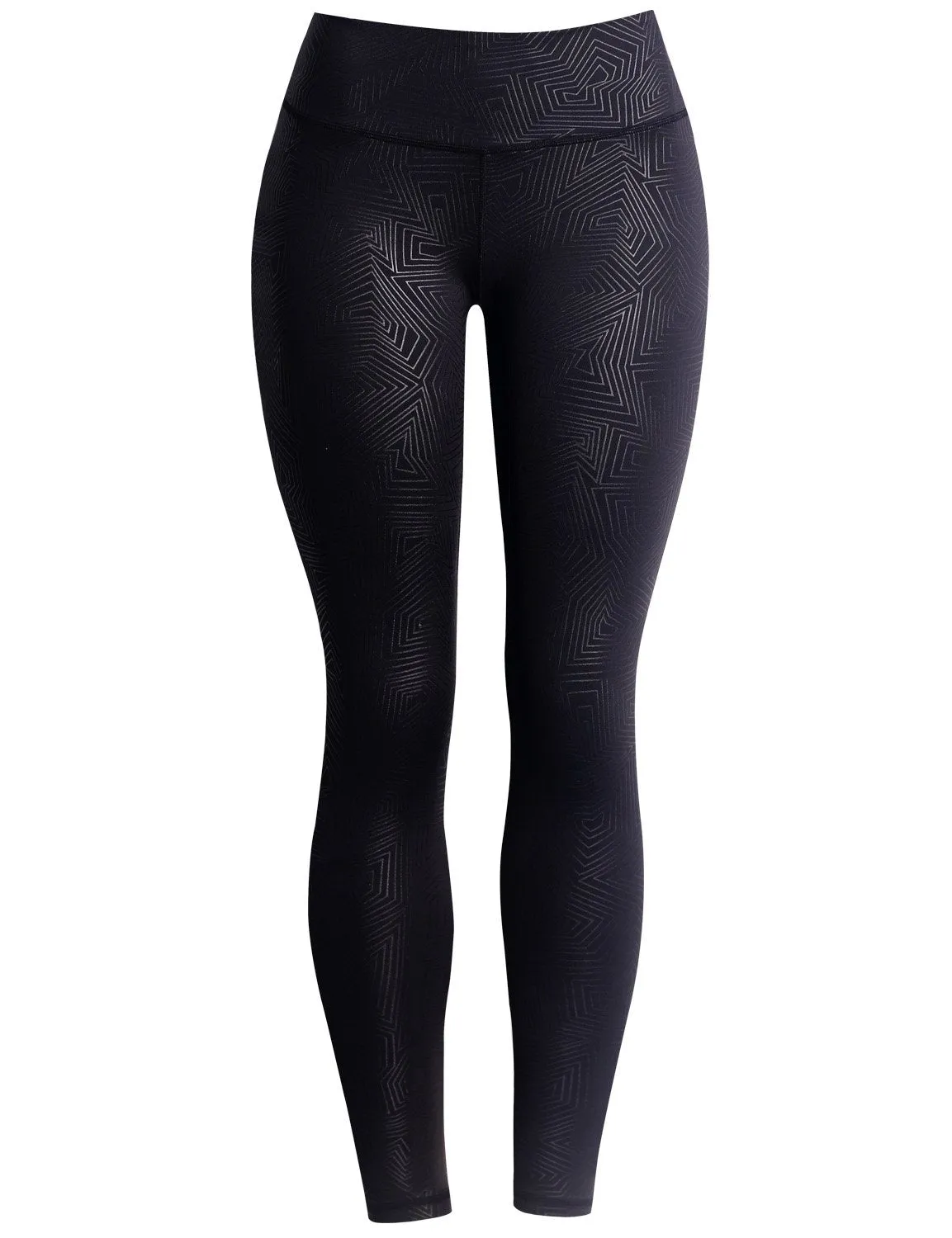 BUBBLELIME 78P/22S Embossed Pattern Yoga Pants 22" /26" inseam_yoga