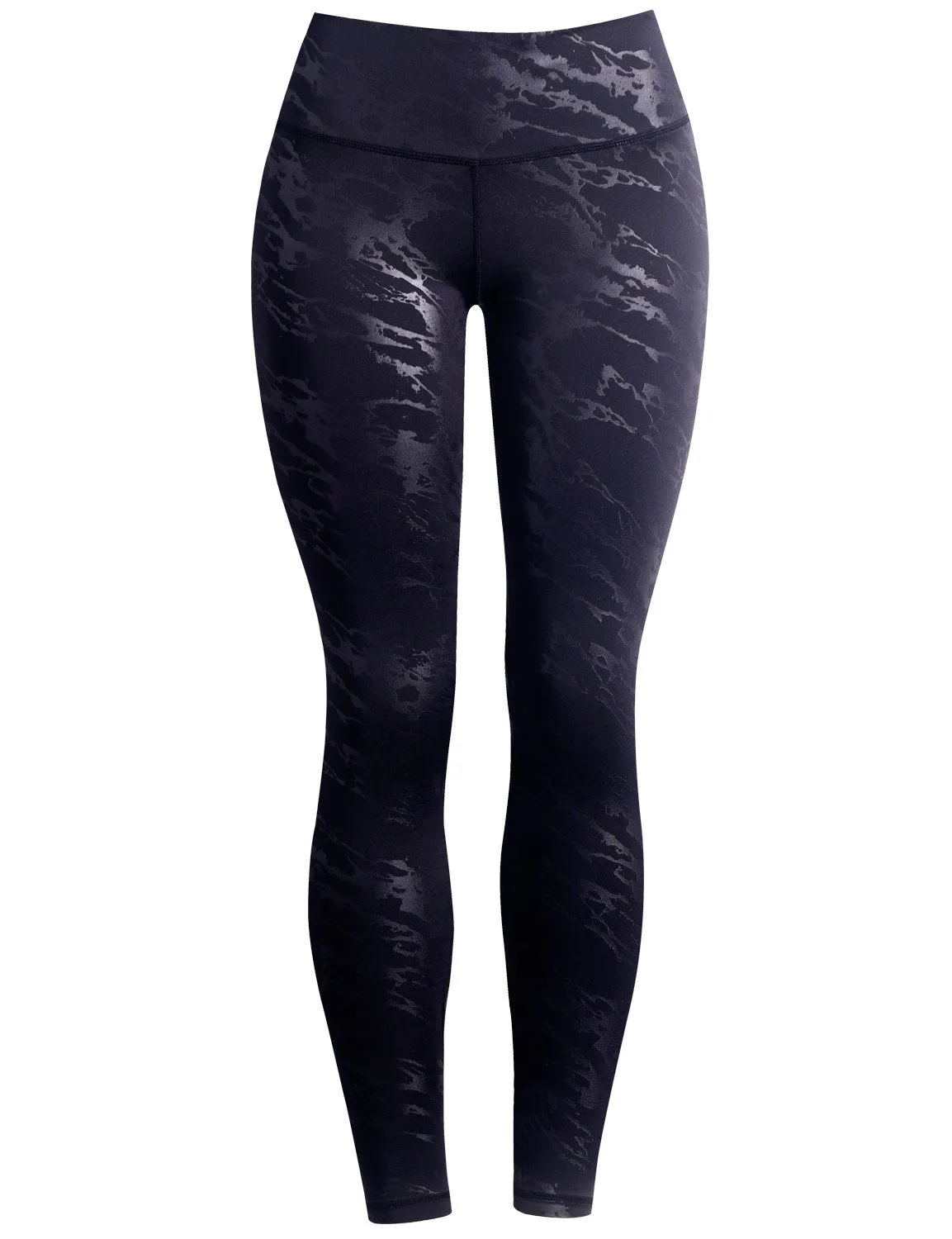 BUBBLELIME 78P/22S Embossed Pattern Yoga Pants 22" /26" inseam_yoga