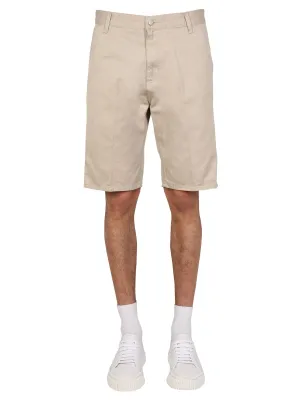 Carhartt WIP Logo Patch Bermuda Shorts