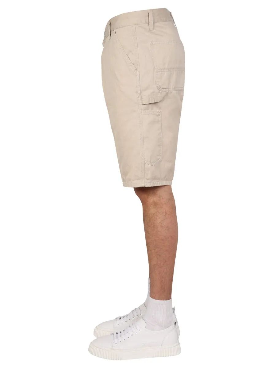 Carhartt WIP Logo Patch Bermuda Shorts