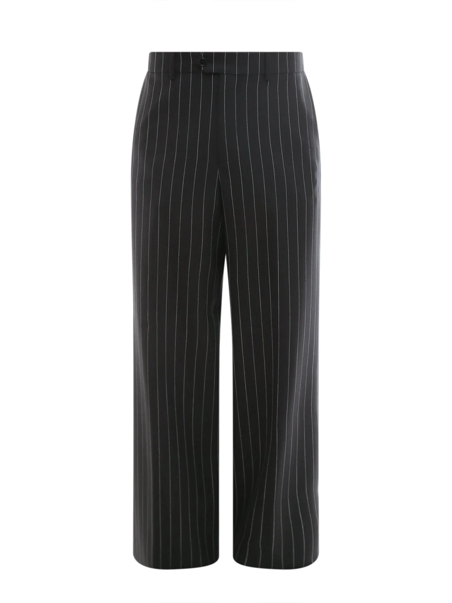 Celine Pinstriped Flared Trousers