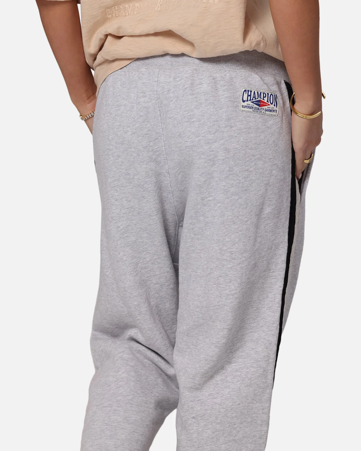 Champion 50's P.E Warm Up Sweatpants Oatmeal Heather