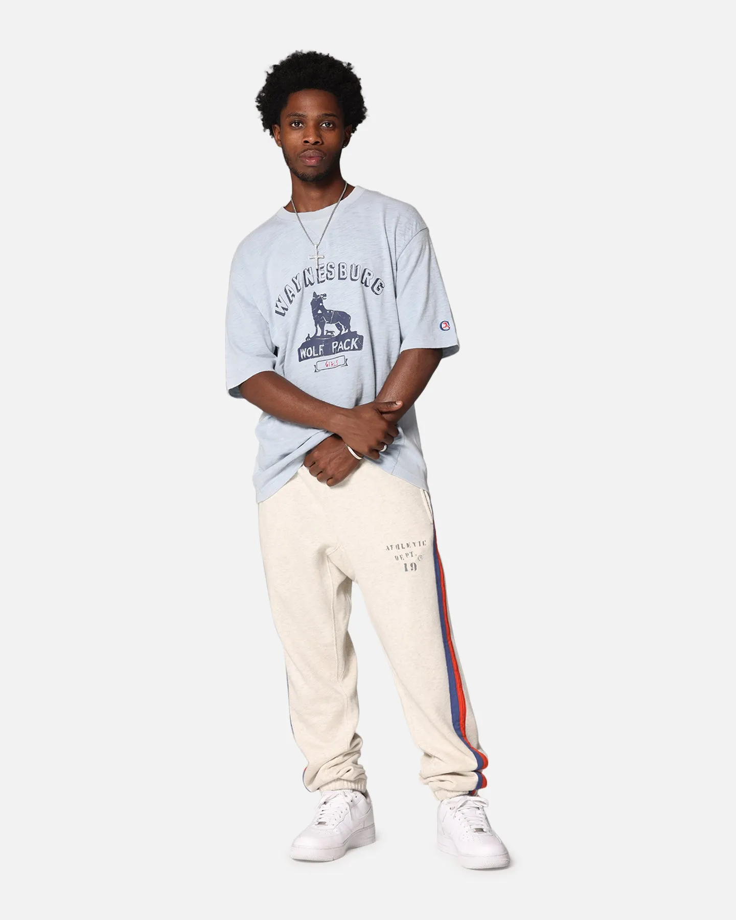 Champion 50's P.E Warm Up Sweatpants Oxford Grey Heather