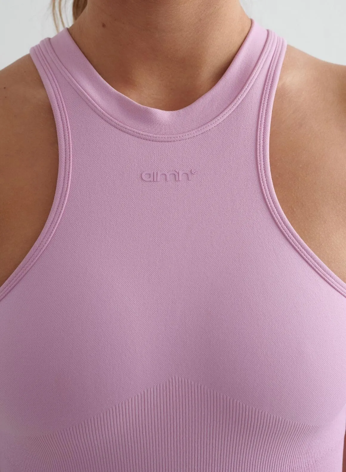 Cotton Candy Shape Seamless Racerfront Top
