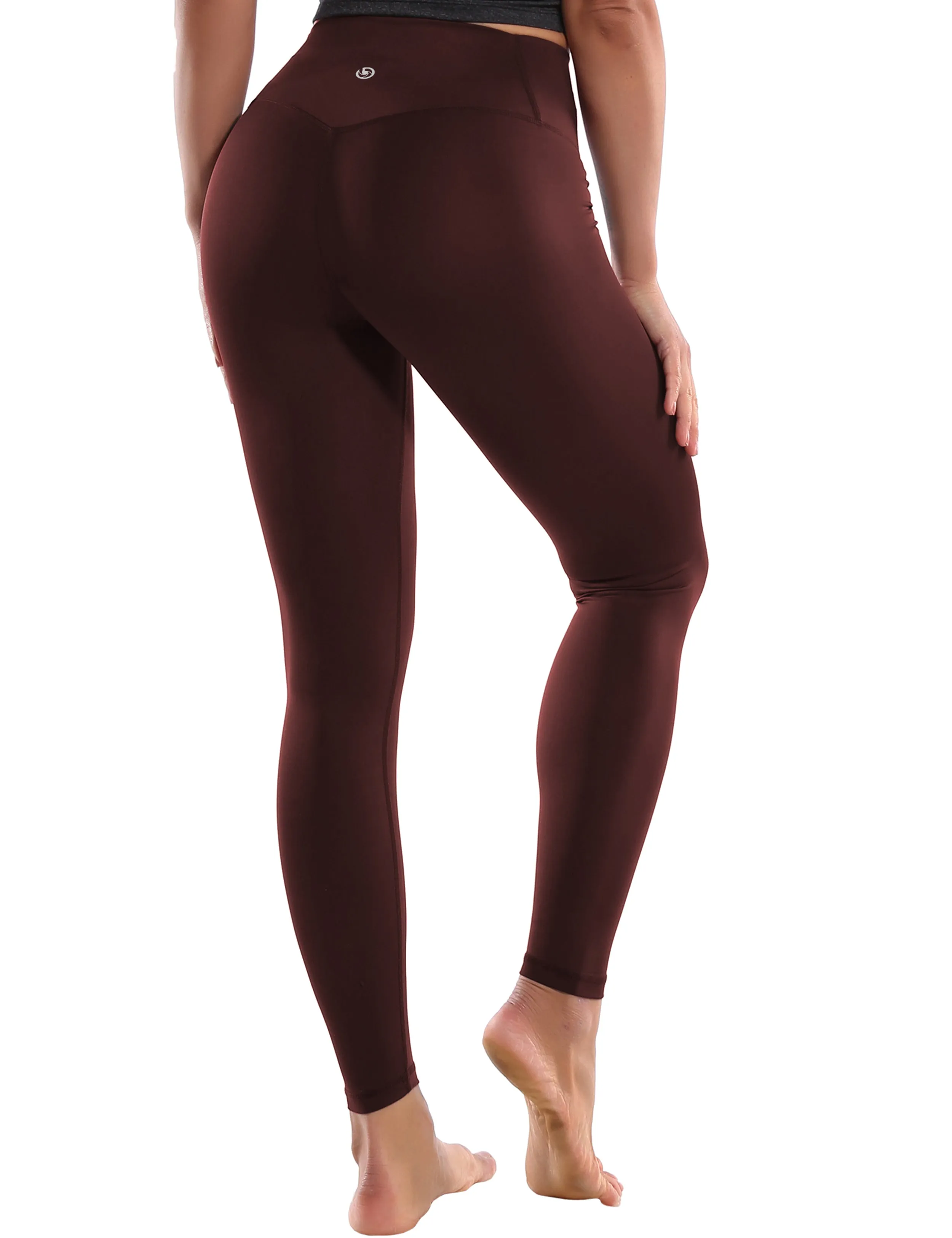 Crotch Seamless Tall Size Pants mahoganymaroon_Tall Size