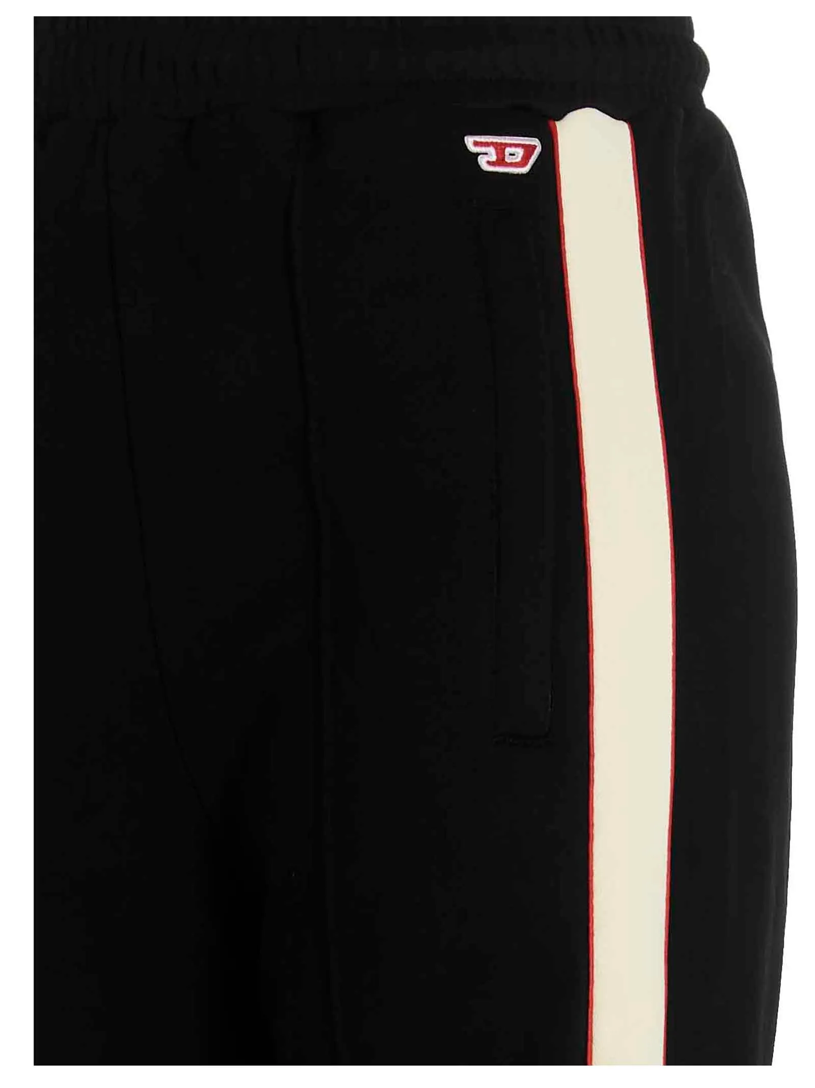 Diesel P-Robbie Side-Striped Flared Pants