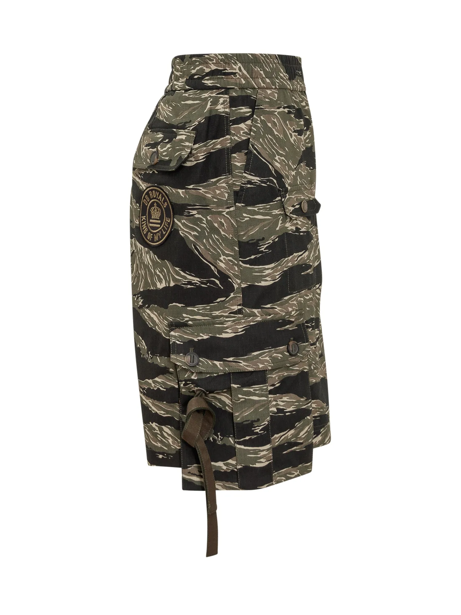 Dolce & Gabbana Camouflage Print Shorts