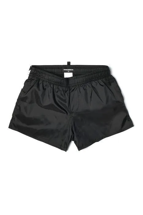 Dsquared2 Kids Logo Printed Swim Shorts