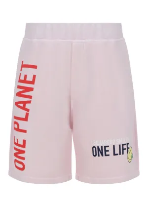 Dsquared2 Slogan Print Shorts