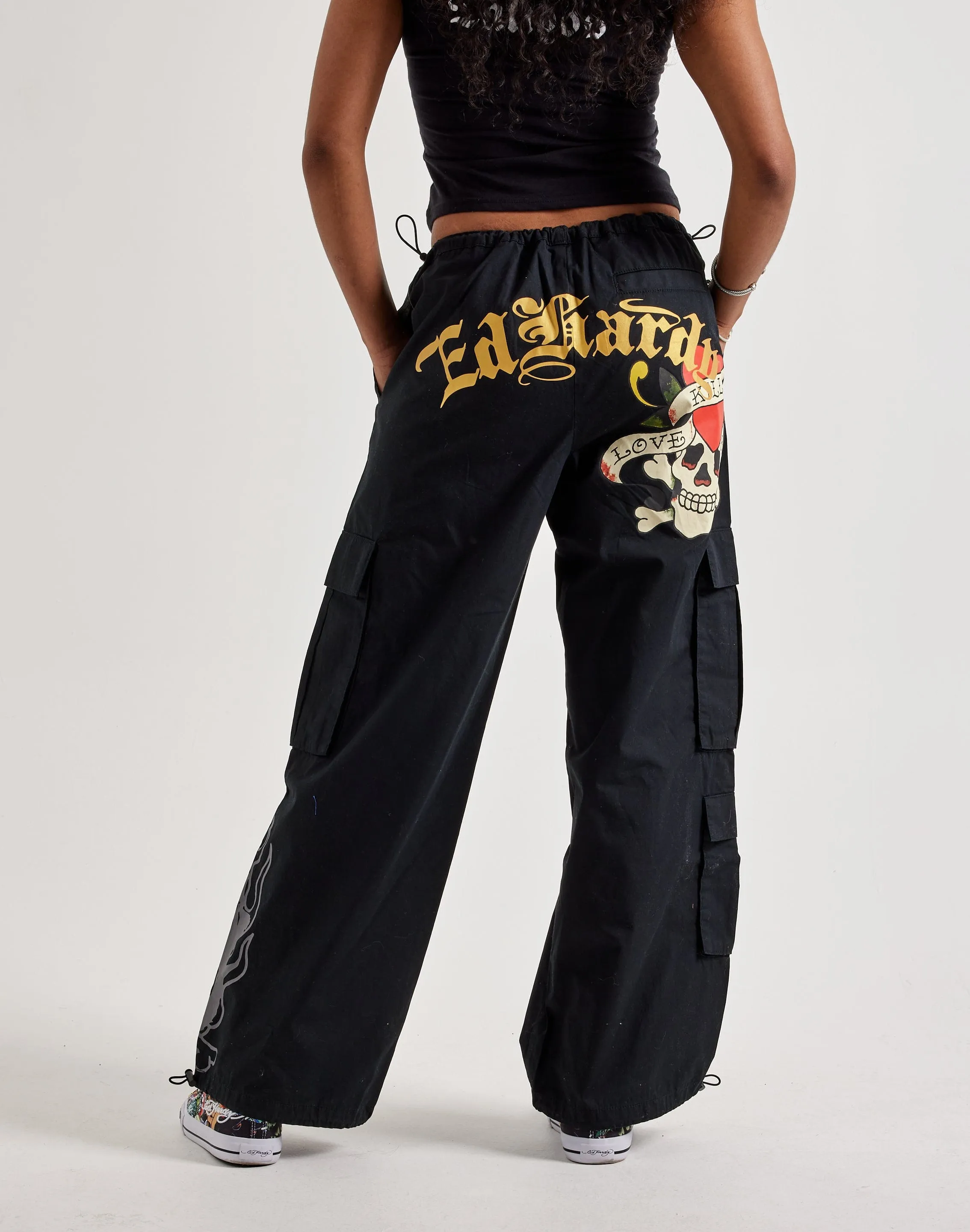 Ed Hardy Dagger Skull Cargo Pants