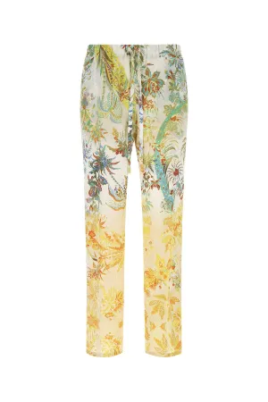 Etro All-Over Printed Drawstring Pants