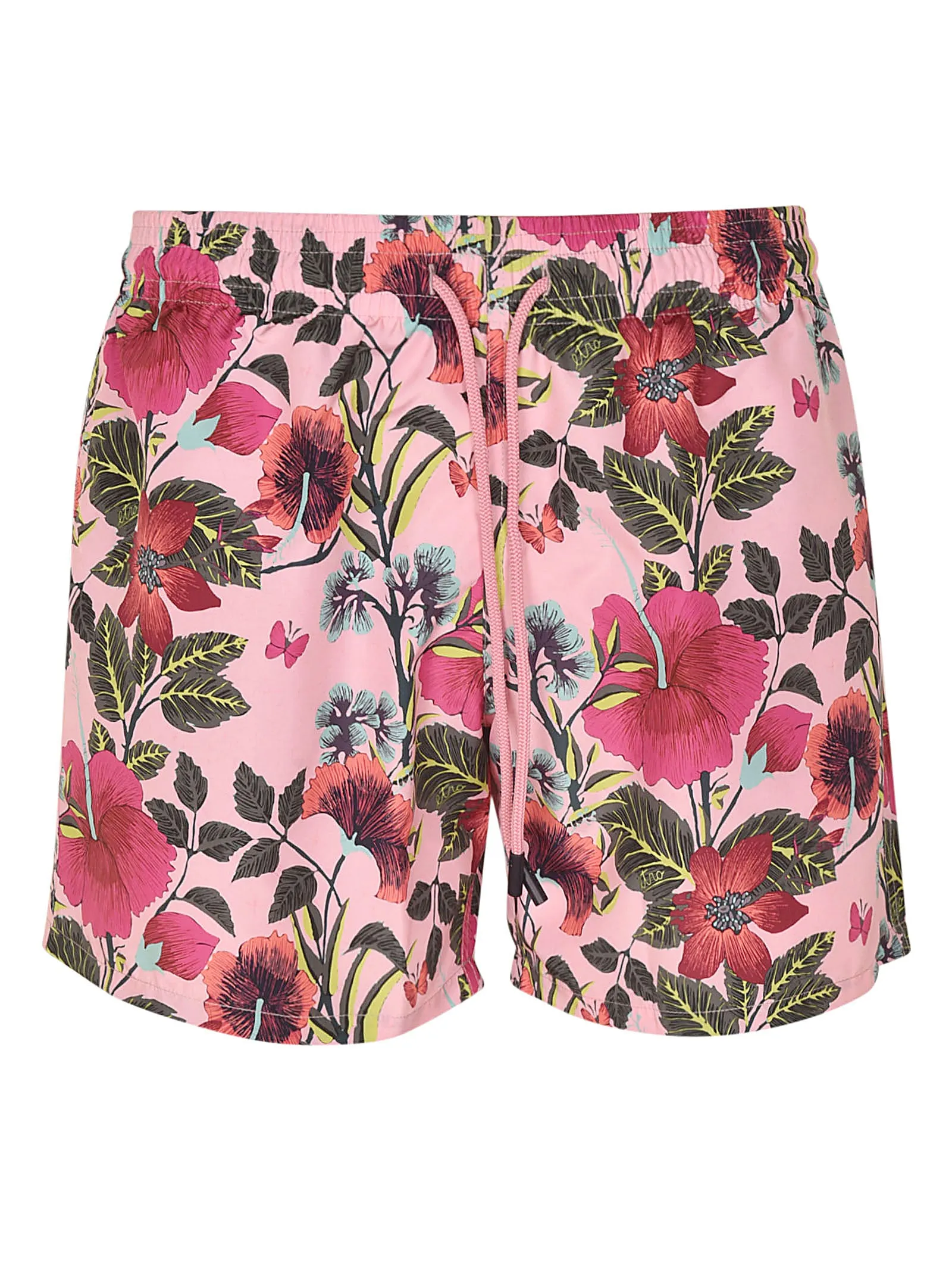 Etro Floral Printed Drawstring Swim Shorts