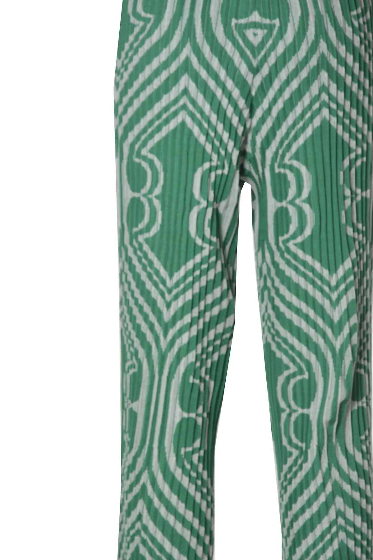 Etro Jacquard Pleated Flared Pants