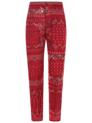 Etro Paisley Printed Cropped Trousers