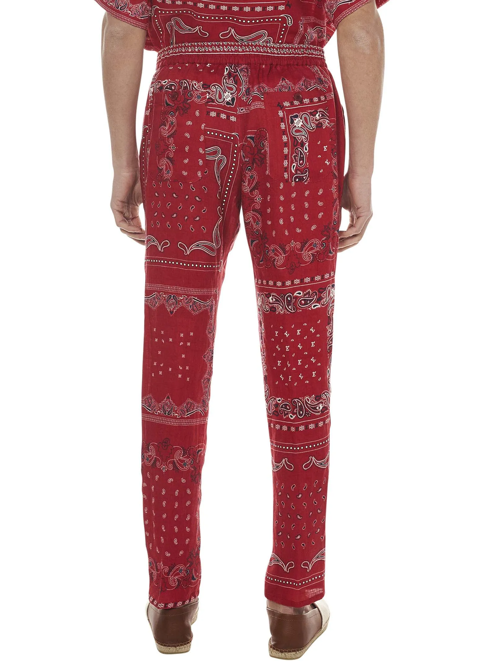 Etro Paisley Printed Cropped Trousers