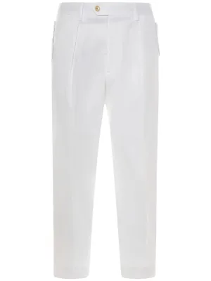 Etro Straight Leg Cropped Pants