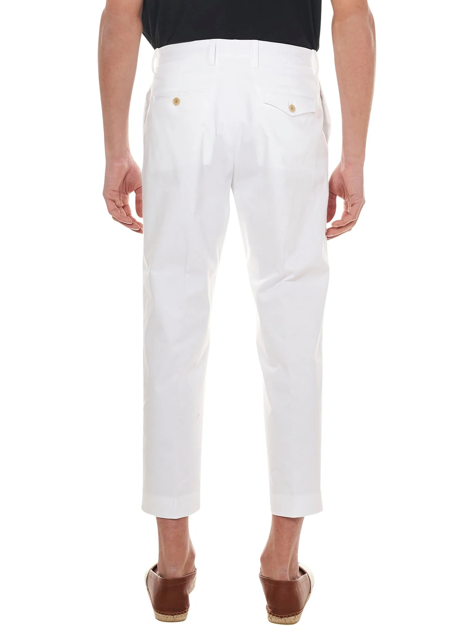 Etro Straight Leg Cropped Pants