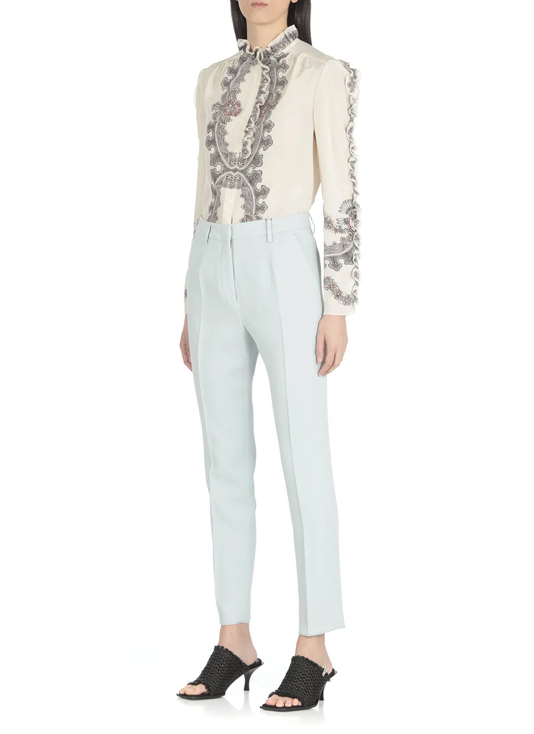 Etro Tailored Cropped Trousers