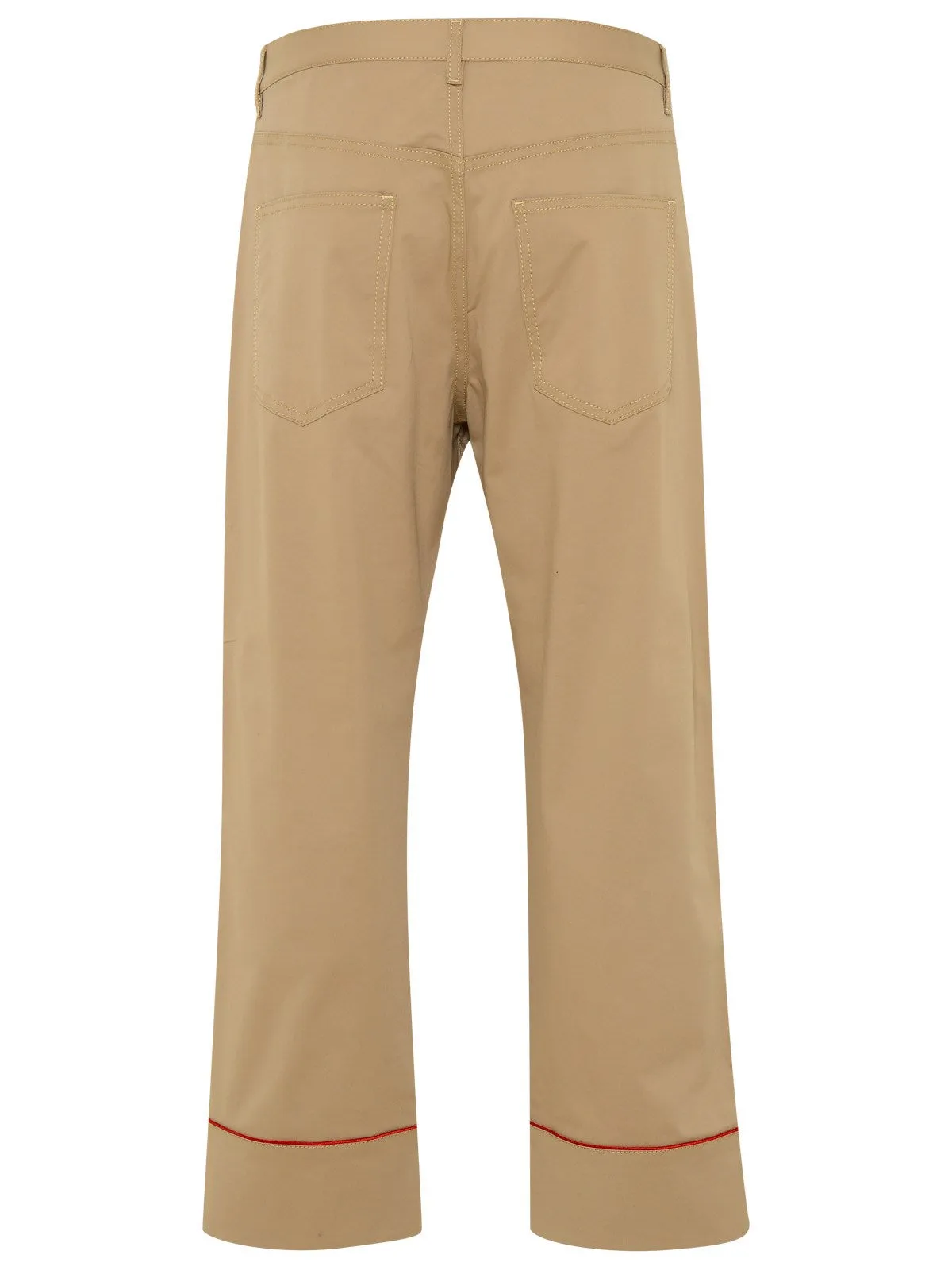 Etro Turn-Up Hem Cropped Pants