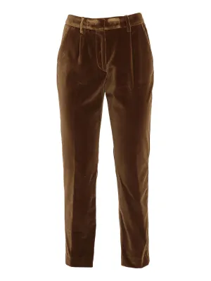 Etro Velvet Cropped Pants