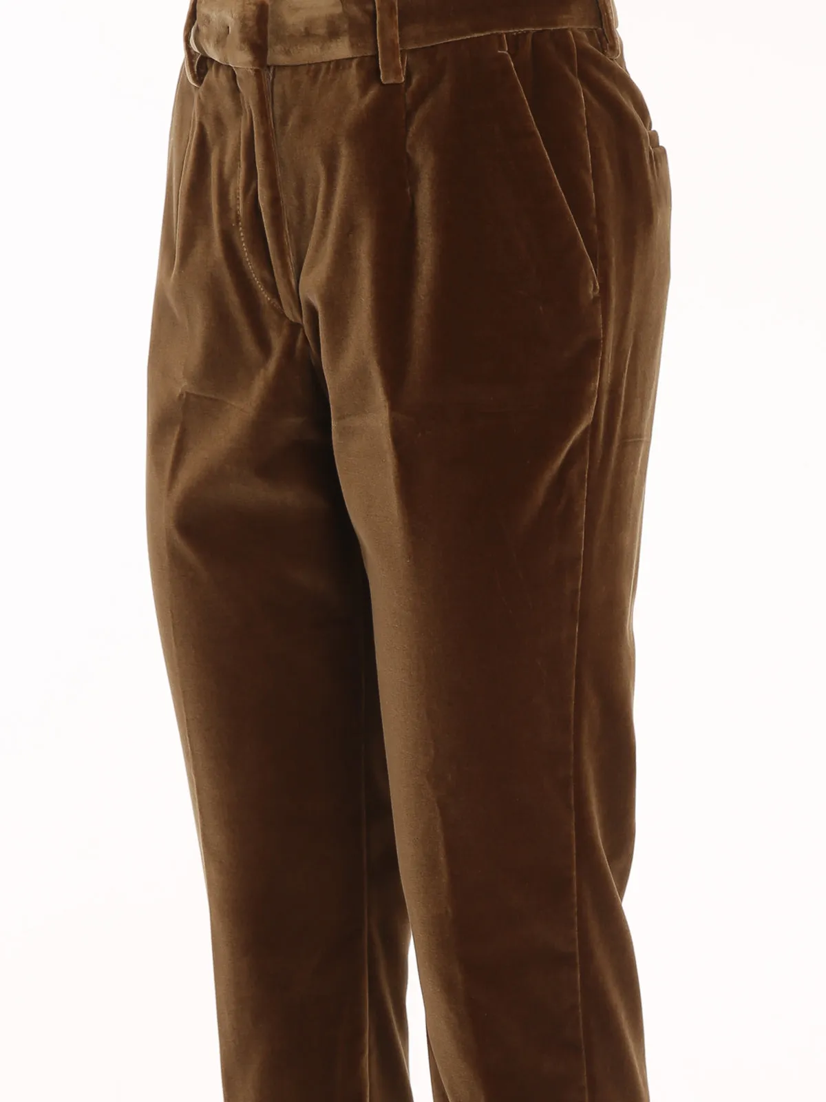 Etro Velvet Cropped Pants
