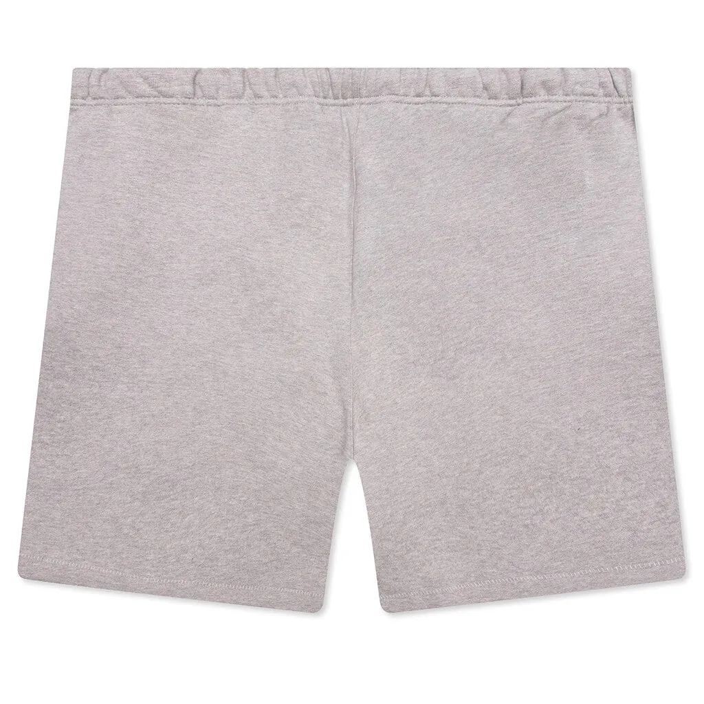 Fleece Soccer Short - Dark Heather