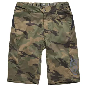 Flowline Short No Liner Spray Camo Army