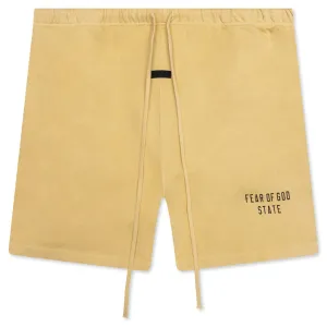 Heavy Jersey Soccer Short - Amber